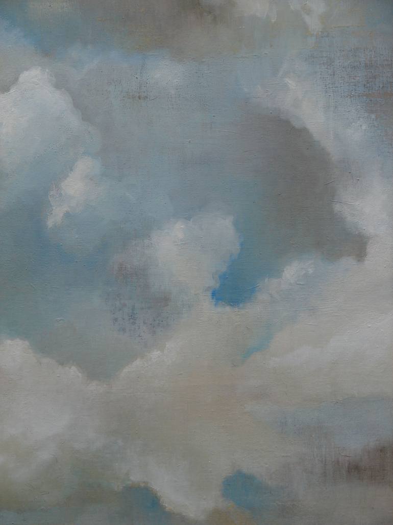 Original Figurative Beach Painting by Cecile Berce Busson