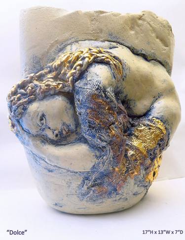 Original Figurative Women Sculpture by Judith Unger