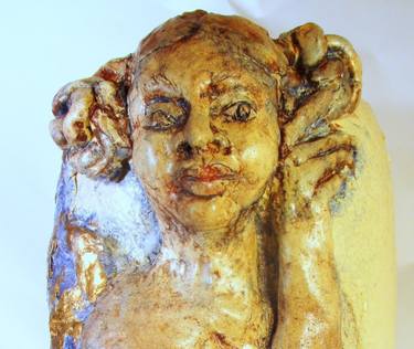 Original Classicism Women Sculpture by Judith Unger