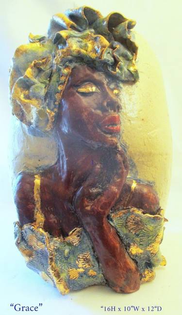 Original Contemporary Women Sculpture by Judith Unger