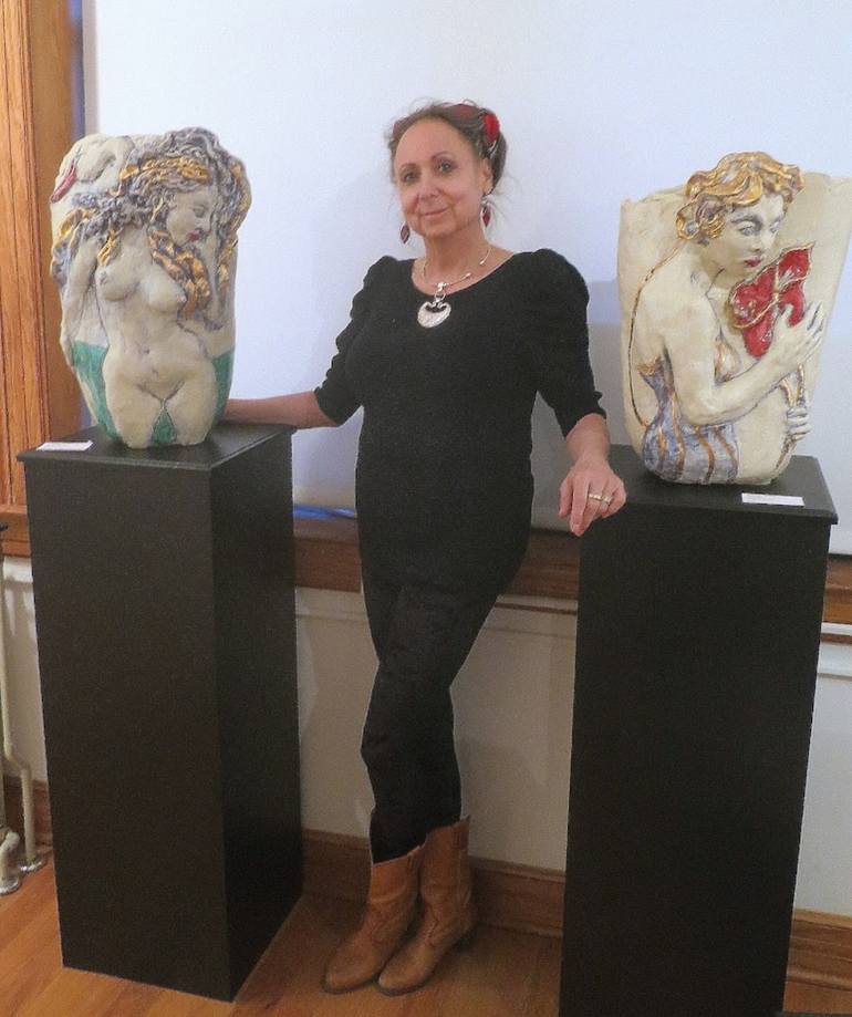 Original Contemporary Women Sculpture by Judith Unger