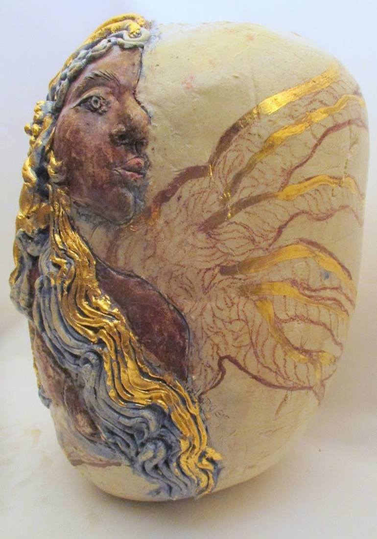 Original Contemporary Women Sculpture by Judith Unger