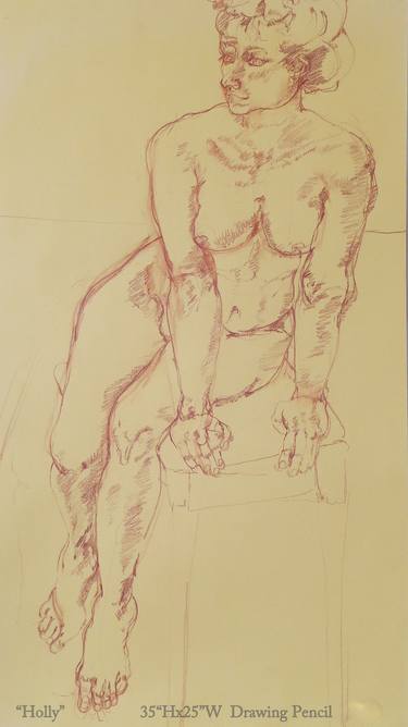 Original Nude Drawings by Judith Unger