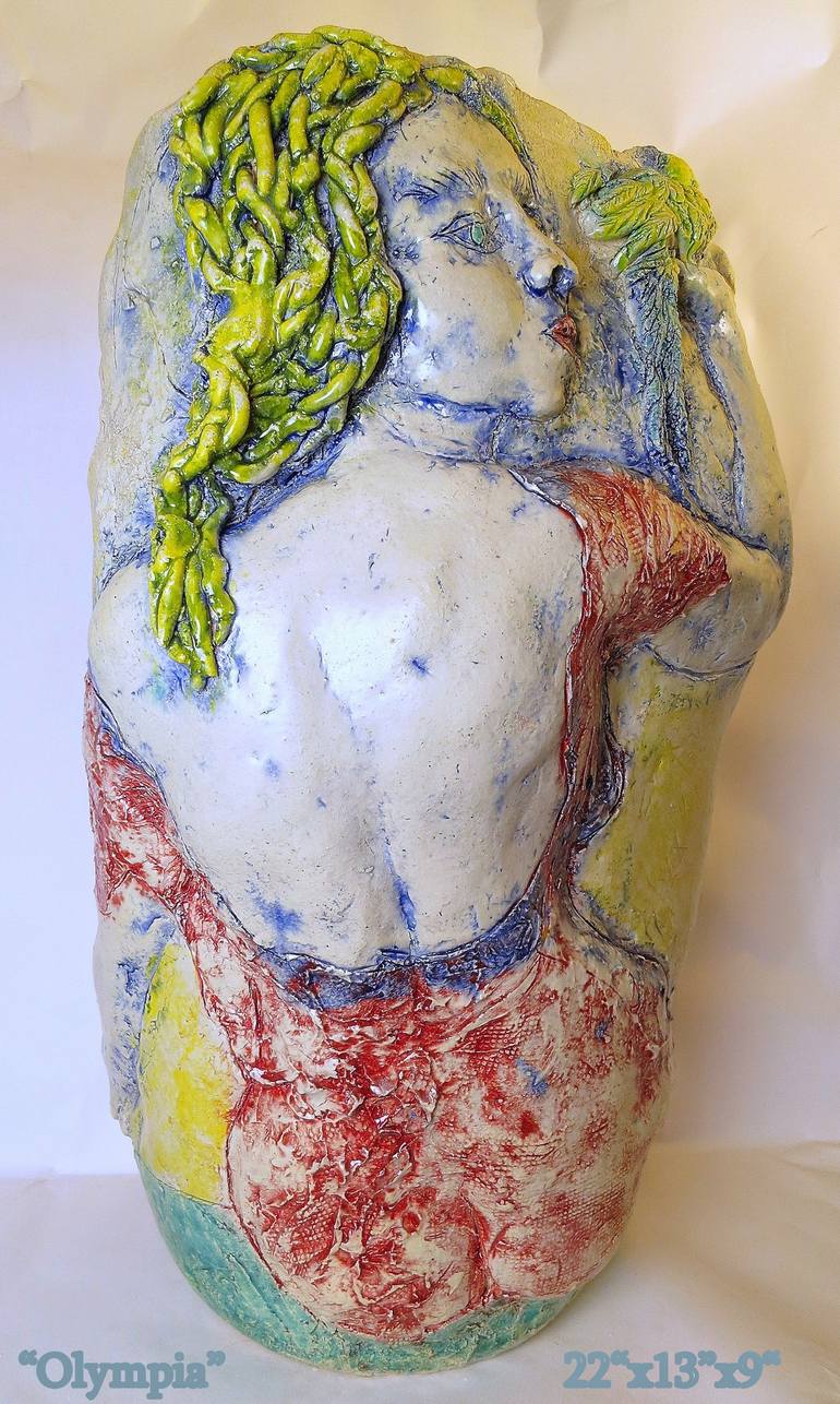 Original Fine Art Women Sculpture by Judith Unger