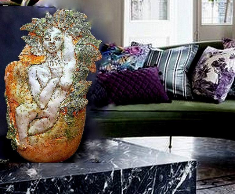 Original Figurative Nature Sculpture by Judith Unger