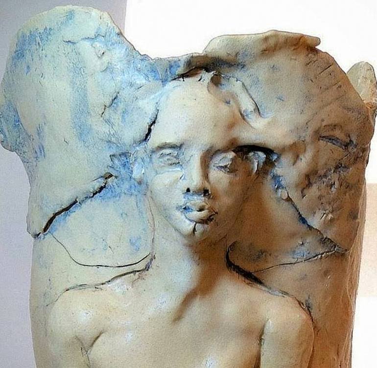 Original Figurative Women Sculpture by Judith Unger