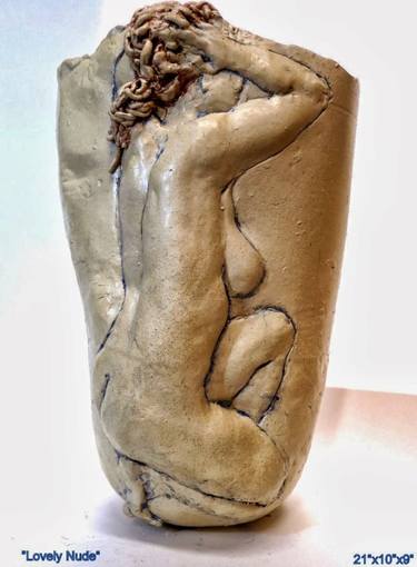 Original Nude Sculpture by Judith Unger