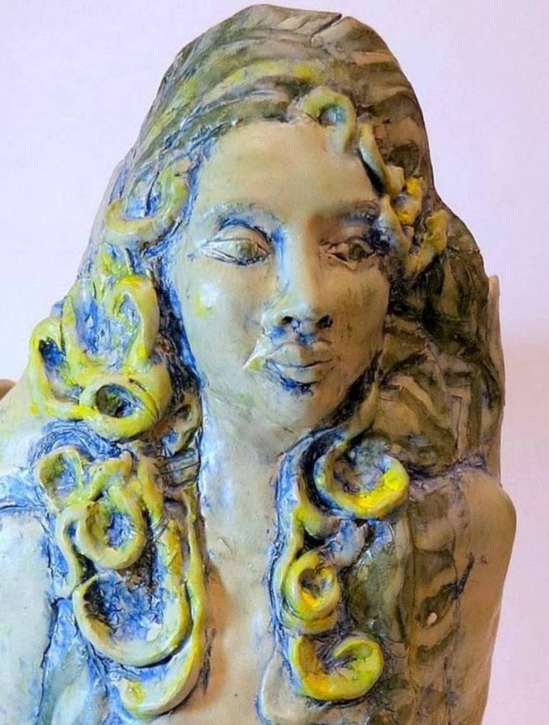 Original Art Deco Women Sculpture by Judith Unger