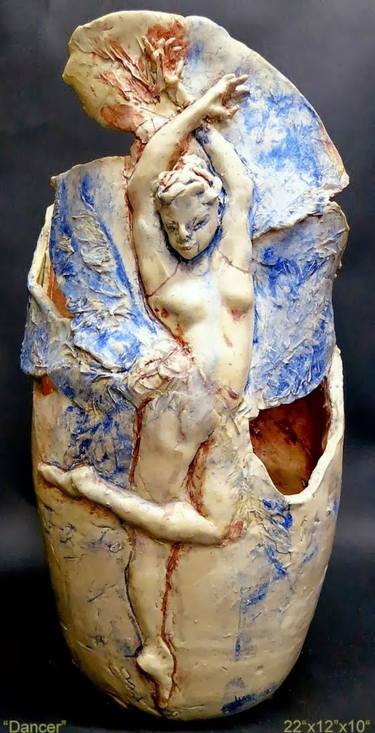 Original Women Sculpture by Judith Unger