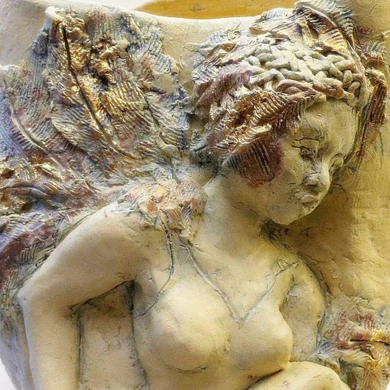 Original Figurative Women Sculpture by Judith Unger