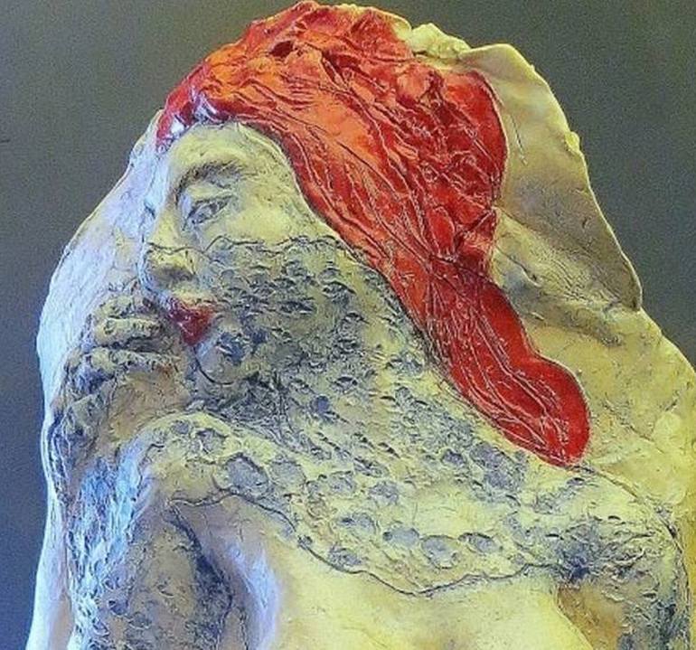 Original Figurative Women Sculpture by Judith Unger