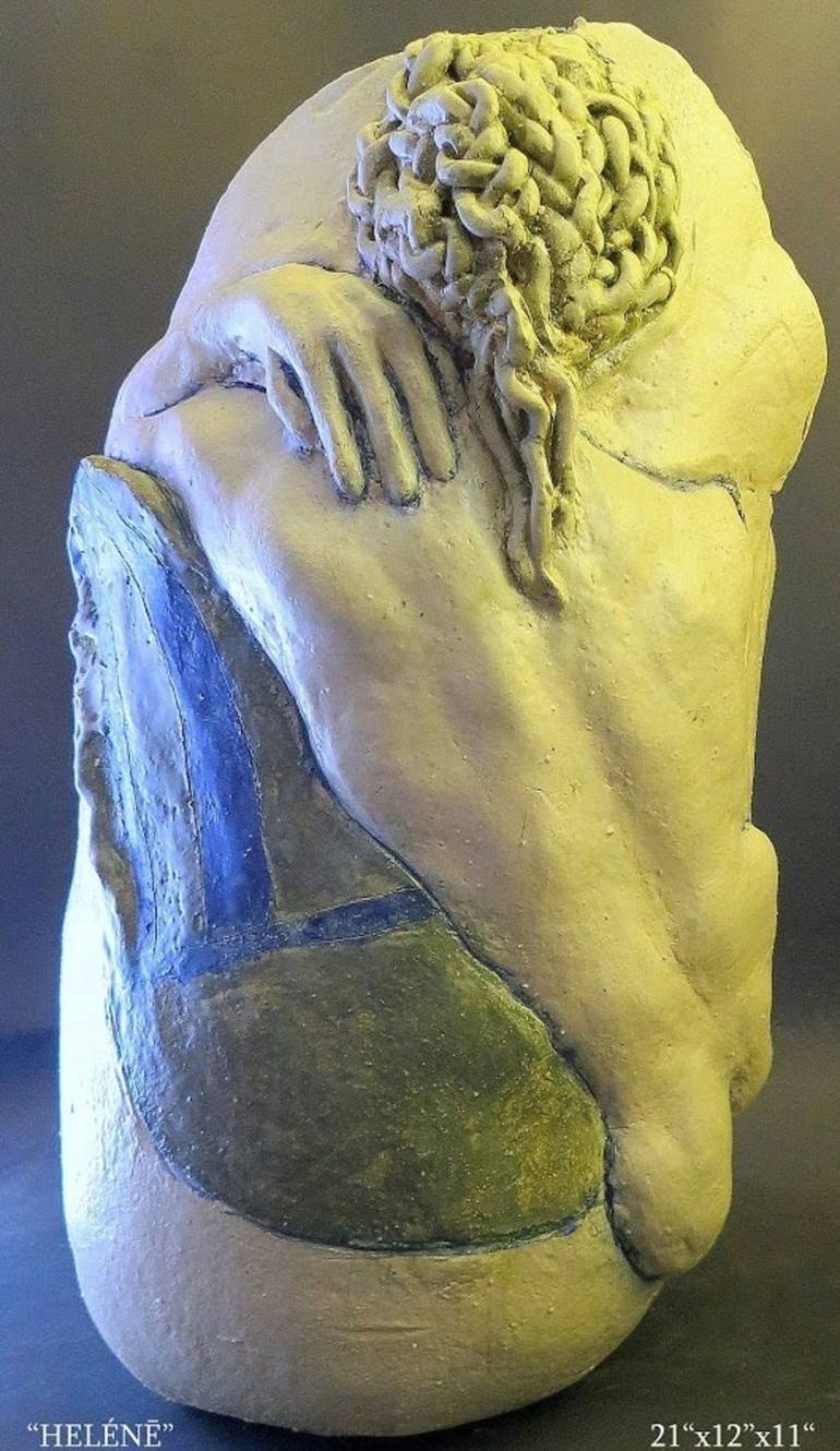 Original Figurative Women Sculpture by Judith Unger