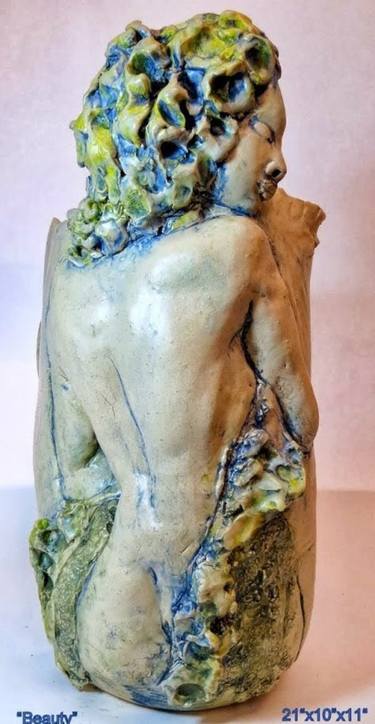 Original Women Sculpture by Judith Unger