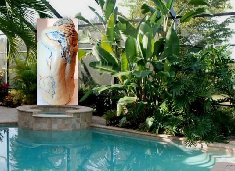 Original Figurative Women Sculpture by Judith Unger