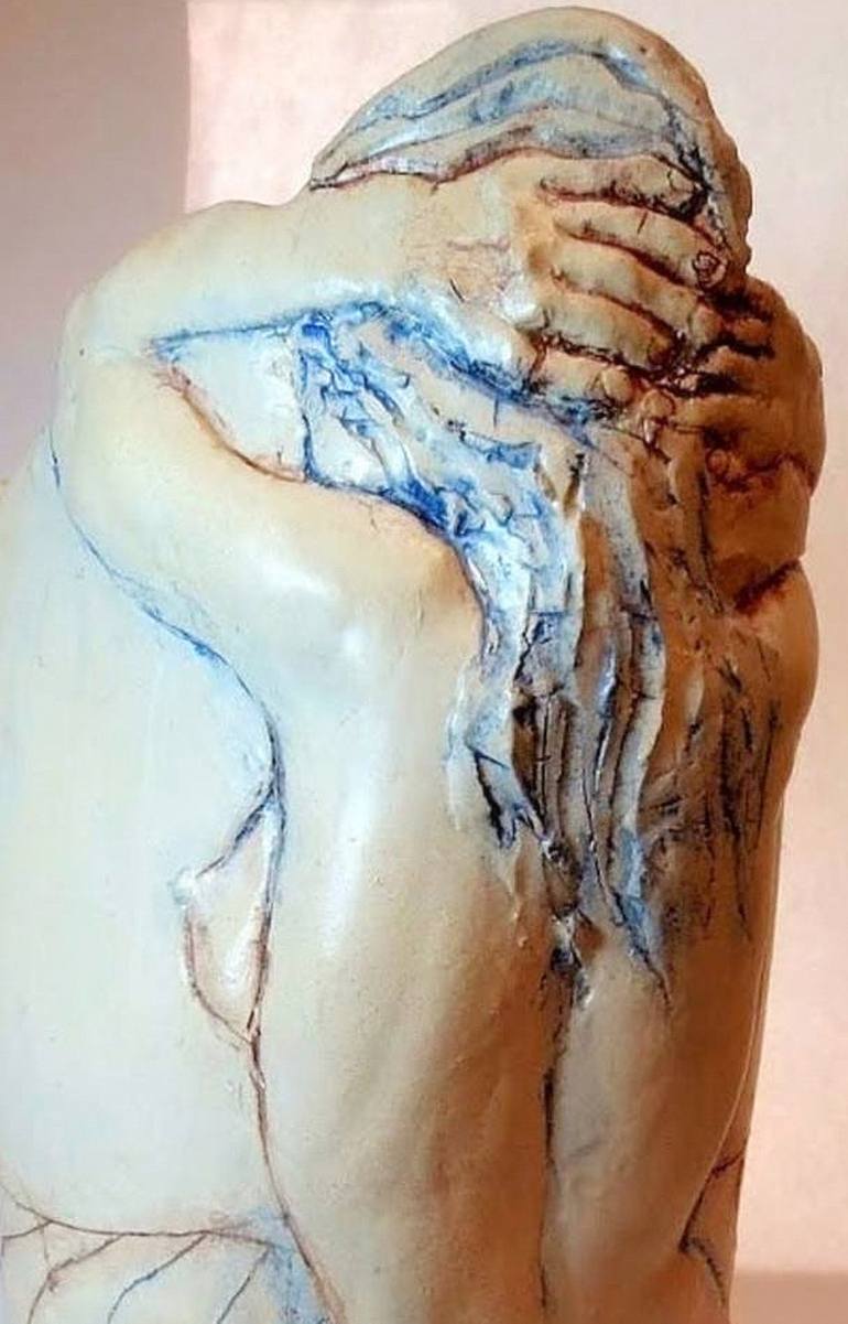 Original Figurative Women Sculpture by Judith Unger