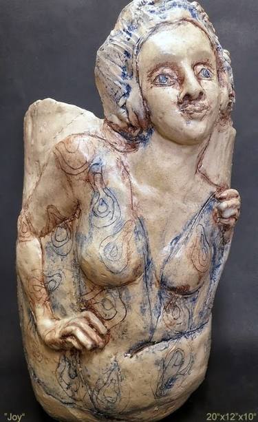 Original Women Sculpture by Judith Unger