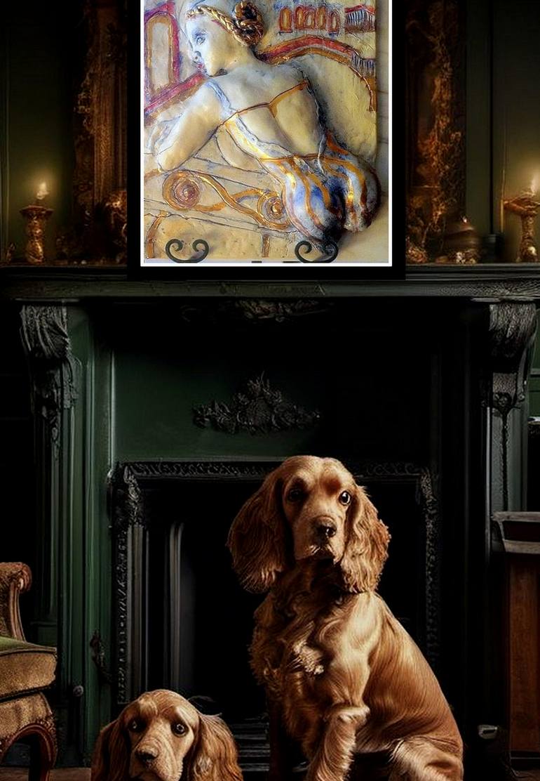 Original Figurative Women Sculpture by Judith Unger