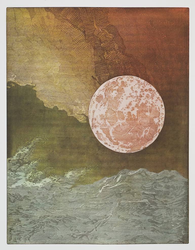 Original  Printmaking by annemarie petri