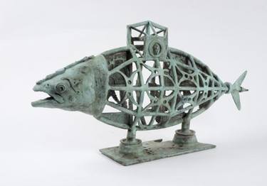 Original Figurative Ship Sculpture by Annemarie Petri