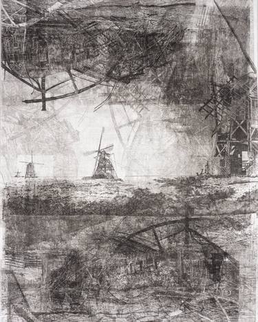 Original Landscape Printmaking by Annemarie Petri