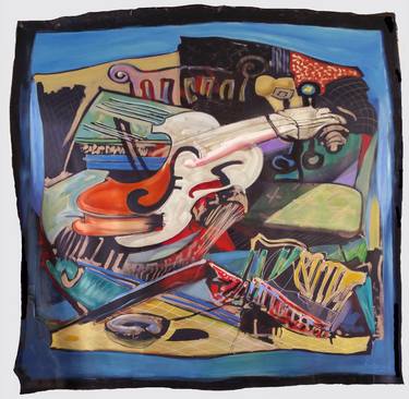 Print of Abstract Music Paintings by Cliff Gokenbach