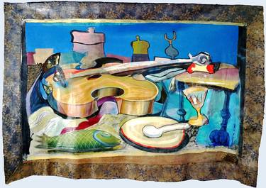 Print of Abstract Music Paintings by Cliff Gokenbach