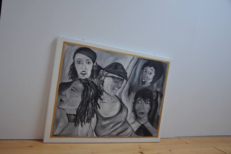 Original Abstract Expressionism Other Painting by Nicole Theresia Spitzwieser