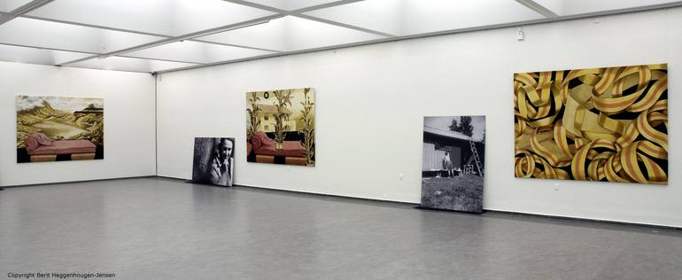 Original Expressionism World Culture Installation by Berit Heggenhougen-Jensen