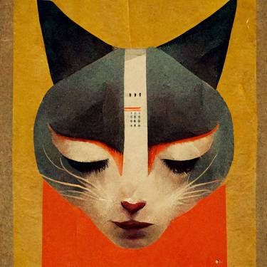 Print of Conceptual Cats Digital by Marco Grà