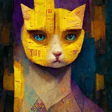 Print of Cats Digital by Marco Grà
