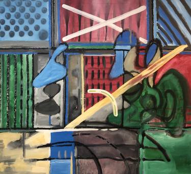 Original Expressionism Abstract Paintings by Jb Nearsy