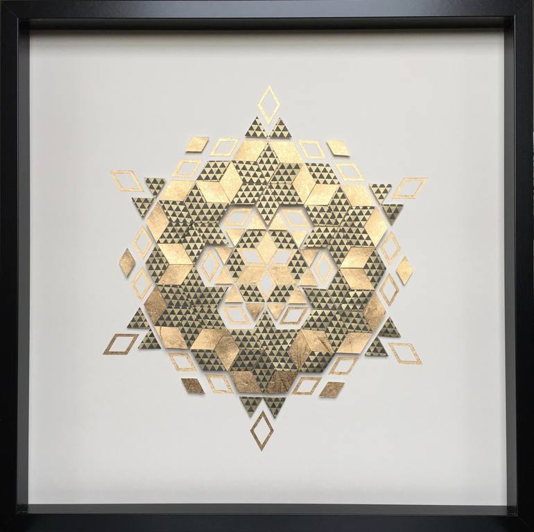 Original Abstract Geometric Installation by Natasha Sorelli