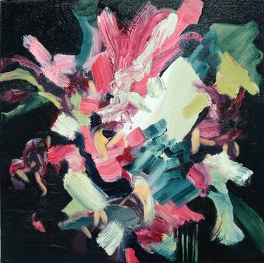 Print of Abstract Floral Paintings by Gabrielle Jones