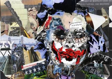 Print of Street Art Comics Collage by Street Art by GLIL