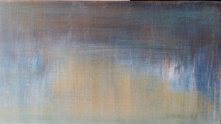 Original Abstract Landscape Painting by John Rockas