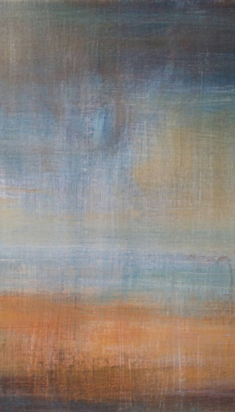Original Abstract Landscape Painting by John Rockas