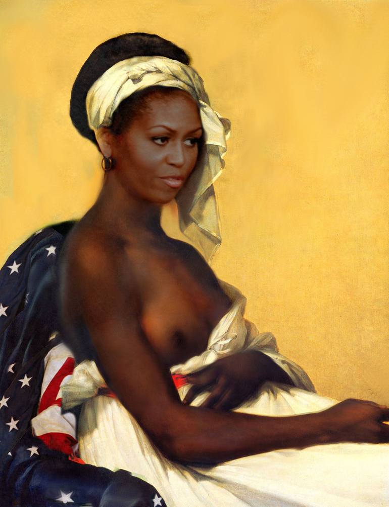 Michelle obama nude pic