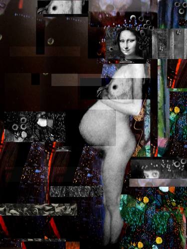 MONA LISA pregnant nude thumb