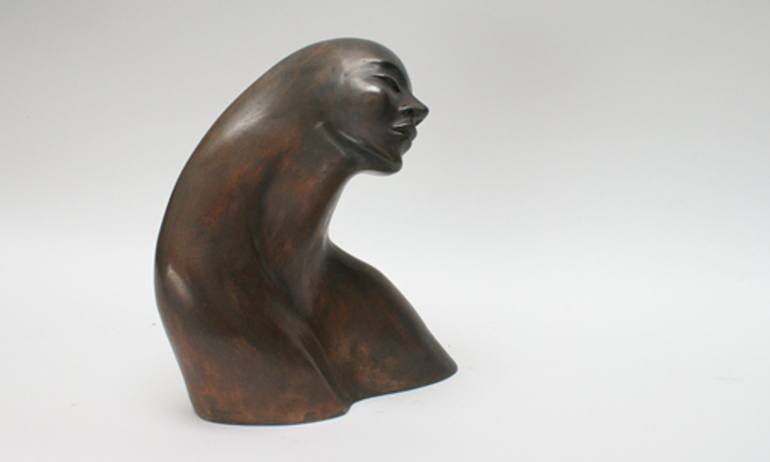 Original Abstract People Sculpture by Elise Coenen