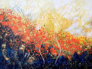 female silhouette Original Impressionism Paintings From N Z thumb