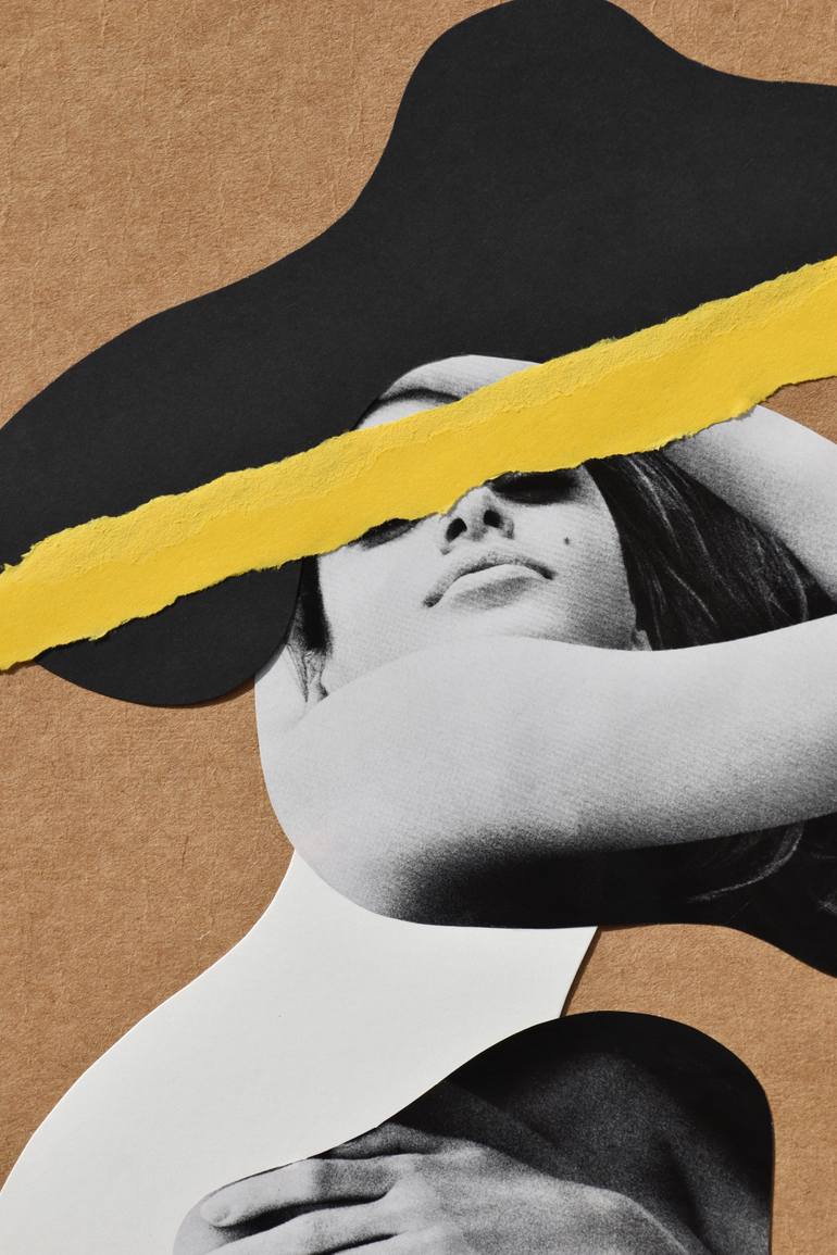 Original Abstract Women Mixed Media by Mariana Shieverska
