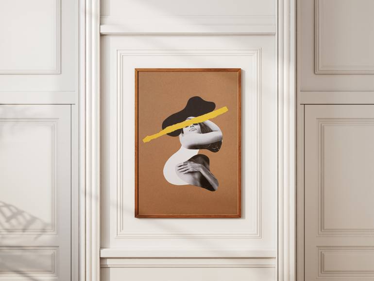 Original Abstract Women Mixed Media by Mariana Shieverska