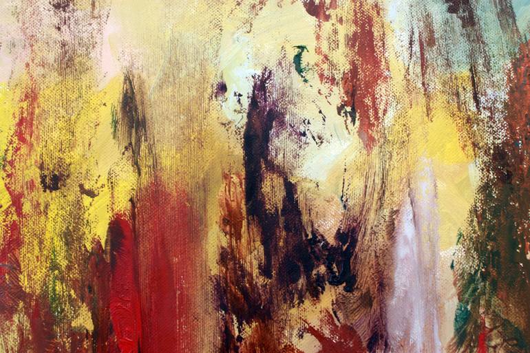 Original Abstract Expressionism Abstract Painting by Robertas Kasperovicius