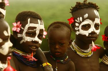 Tribes child of The Omo Valley Ethiopia thumb