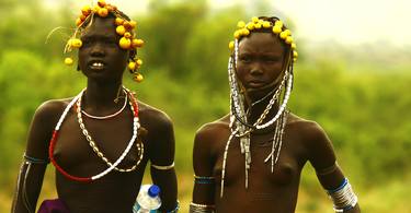young girl of The Omo Valley Ethiopia thumb