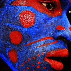 Collection Faces ethnic in the world