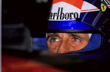 Alain Prost on Ferrari Formula 1 in 1990 - Limited Edition of 5 thumb