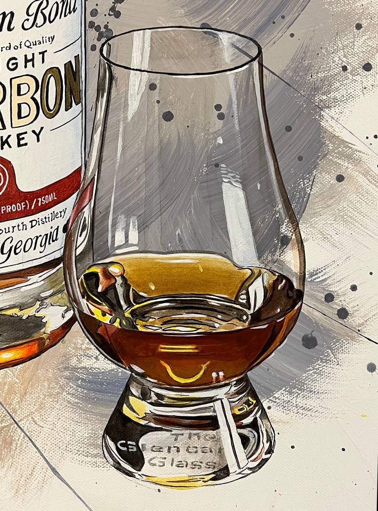 Original Expressionism Food & Drink Painting by Ian Greathead