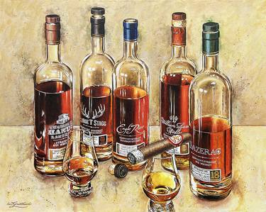 Original Expressionism Food & Drink Paintings by Ian Greathead