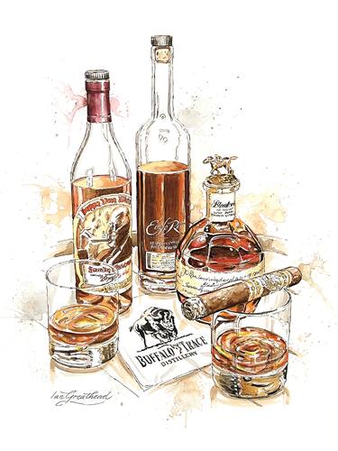 Print of Food & Drink Paintings by Ian Greathead